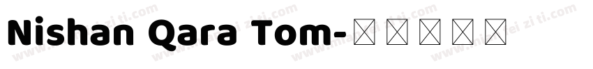 Nishan Qara Tom字体转换
